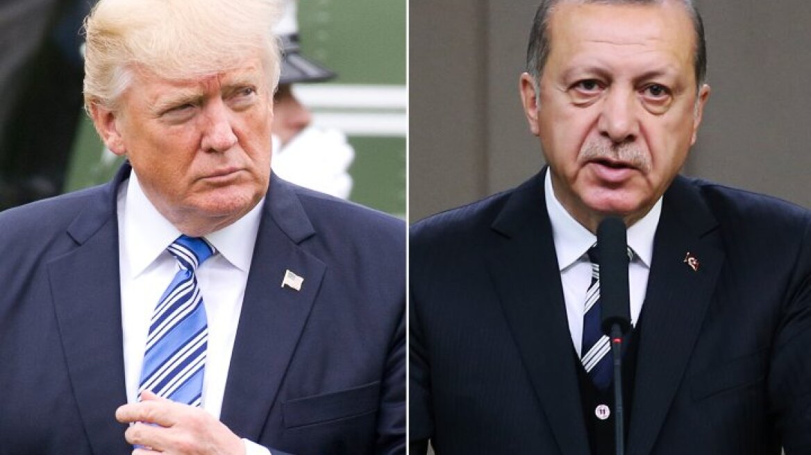 Trump tries to reassure Erdogan after U.S. plan to arm Kurds (VIDEO)