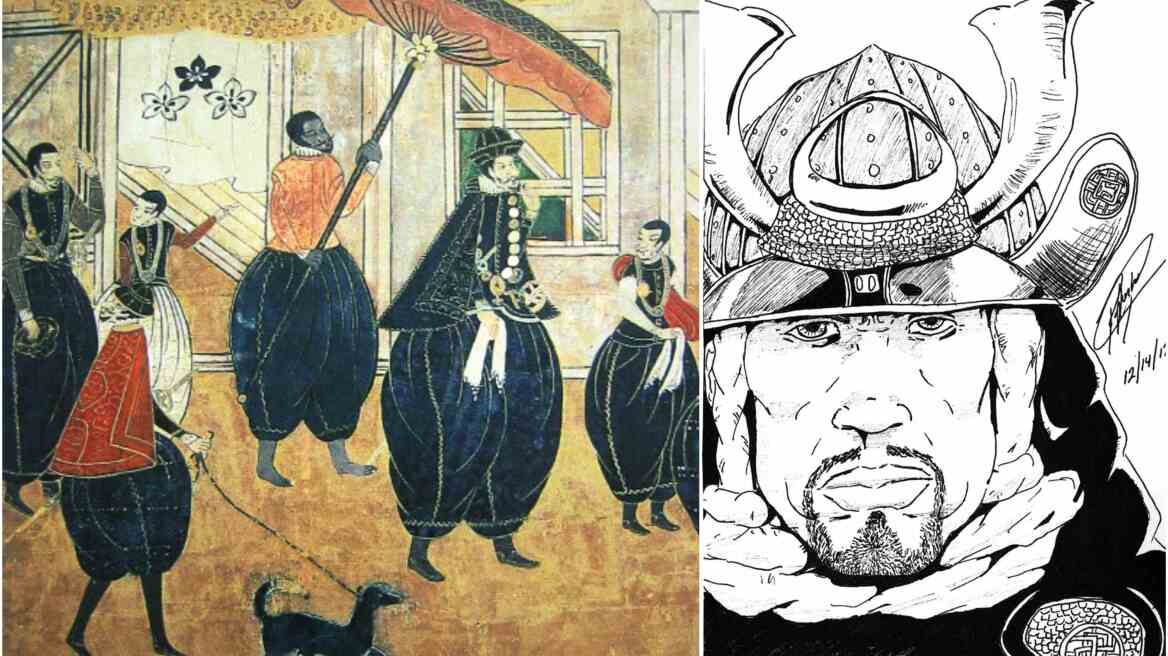 The first Non Japanese Samurai was an African slave named Yasuke
