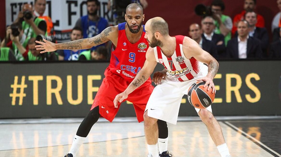 Euroleague: 1st half: CSKA-Olympiakos (40-33)