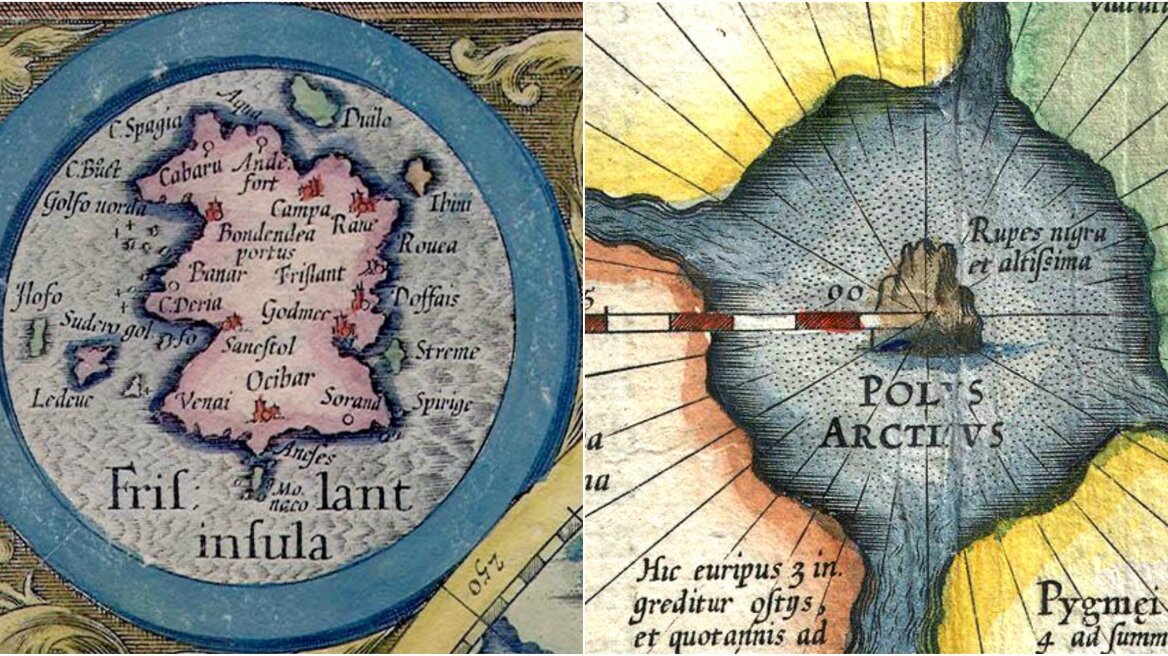 A list of various phantom islands recorded throughout history