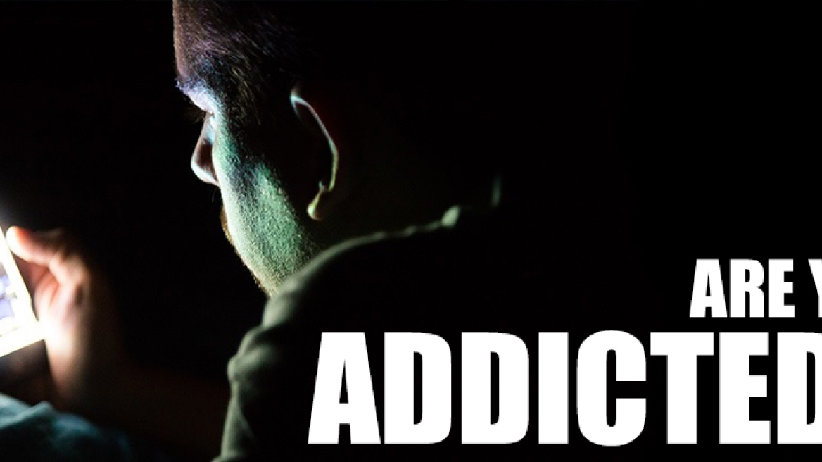 Smartphone addiction (infographic)