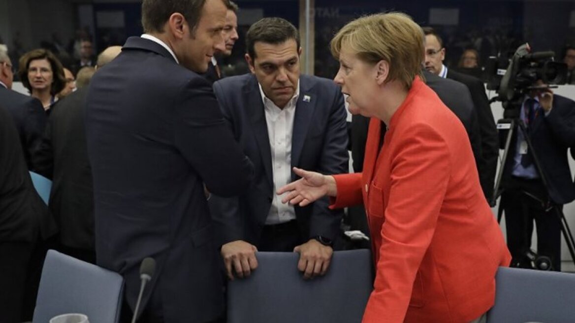 Σε Μέρκελ και Μακρόν προσφεύγει ο Τσίπρας για το χρέος