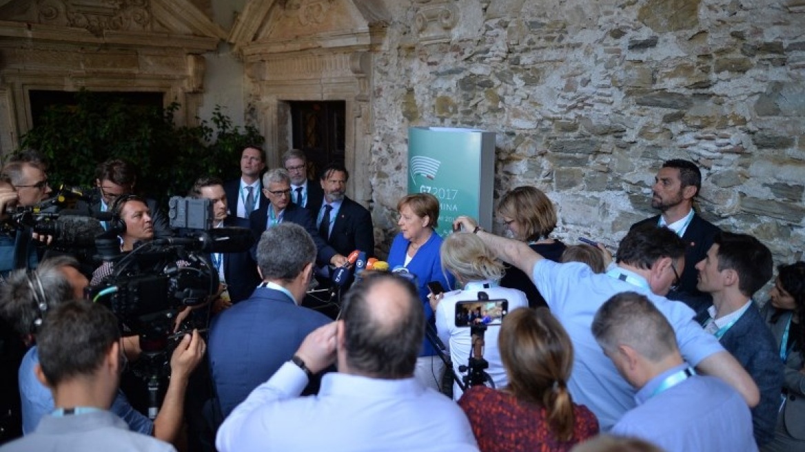 G7: Η συζήτηση για το κλίμα ήταν έντονη, είπε η Άνγκελα Μέρκελ	