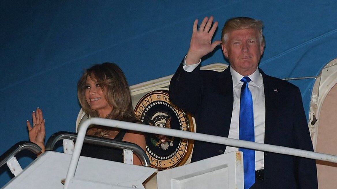 Trump arrives in Sicily ahead of G7 summit