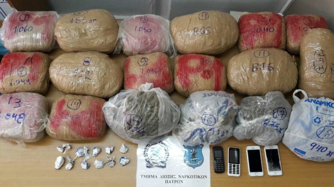 Πάτρα: Ανήλικοι Αλβανοί είχαν θάψει 17 κιλά χασίς
