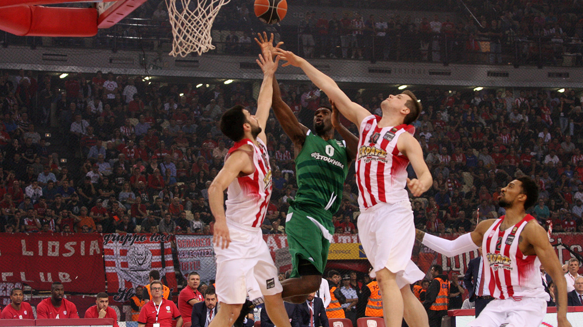 Ολυμπιακός-Παναθηναϊκός 63-58: Ζορίστηκε αλλά στο φινάλε έκανε το πρώτο βήμα για τον τίτλο