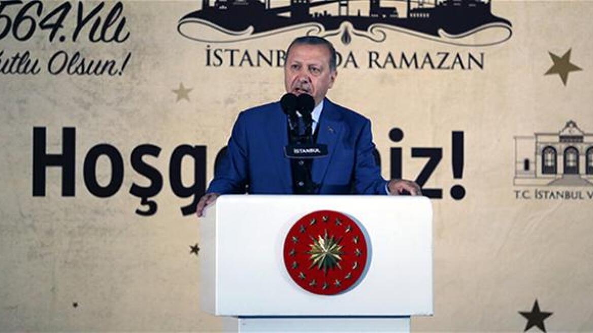 Ερντογάν: Η Κωνσταντινούπολη είναι η βιτρίνα της Τουρκίας