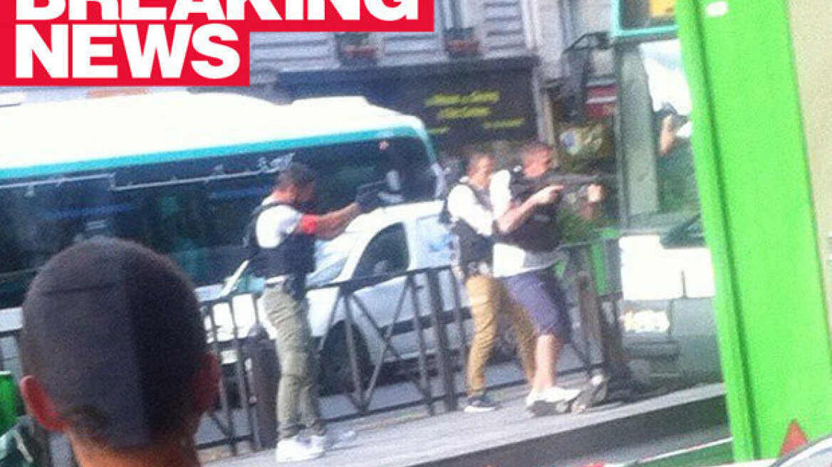 Three men in Paris threatening to blow up bus! (PHOTOS) (Upd2)
