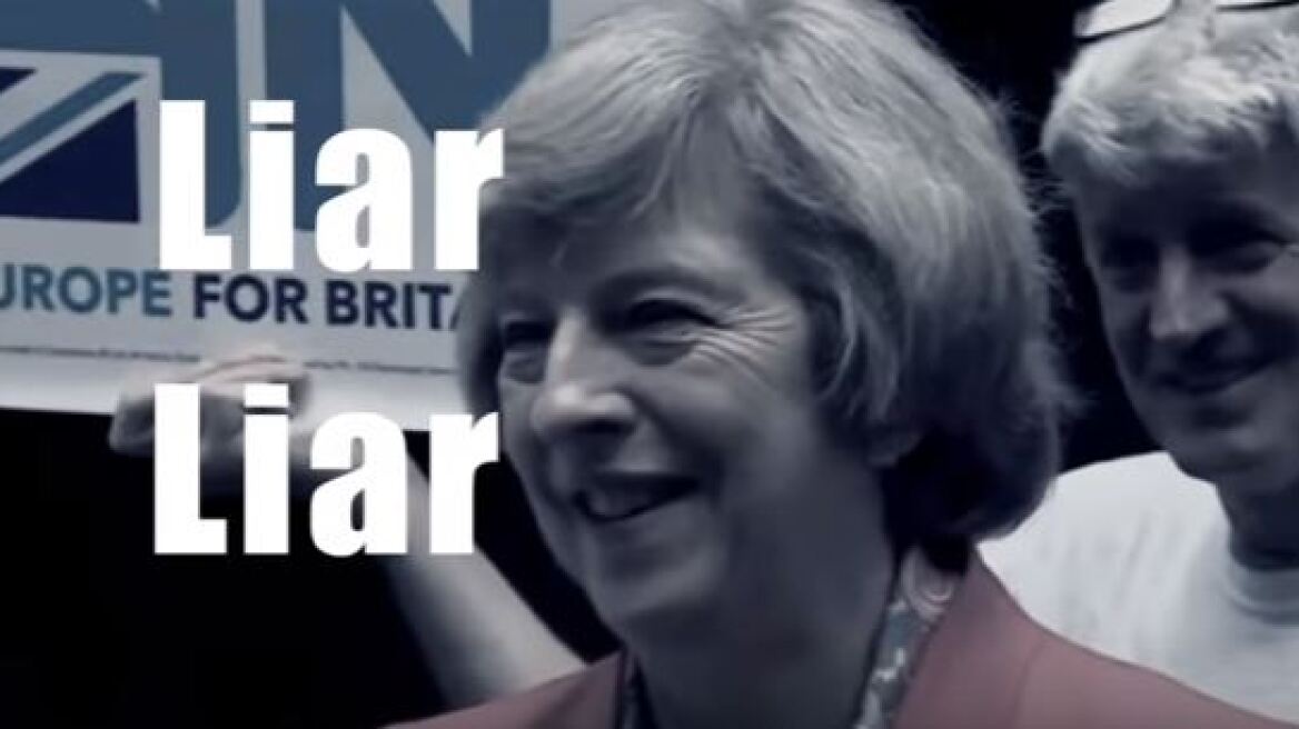 «Ψεύτρα, ψεύτρα»: Στην κορυφή των τσαρτς τραγούδι που επιτίθεται στη  Μέι 