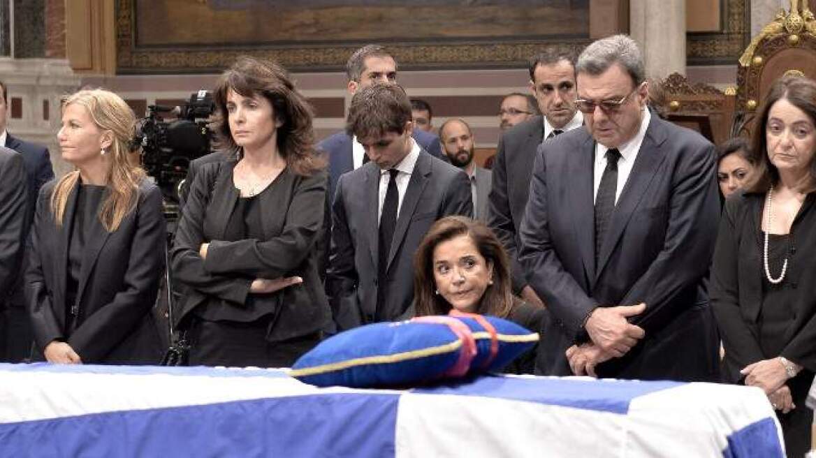 The three obituaries in Konstantinos Mitsotakis’s funeral