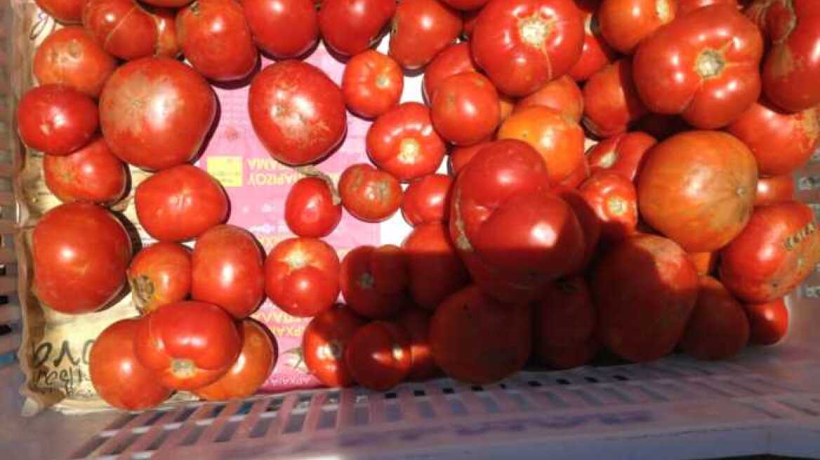 Κεντρική Λαχαναγορά: Δεσμεύθηκαν 2.940 κιλά ντομάτες και πιπεριές