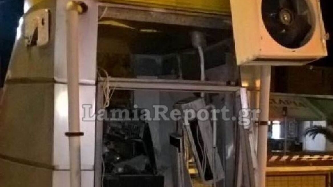 Αρκίτσα Φθιώτιδας: Ανατίναξαν το ΑΤΜ, αλλά δεν μπόρεσαν να πάρουν τα χρήματα