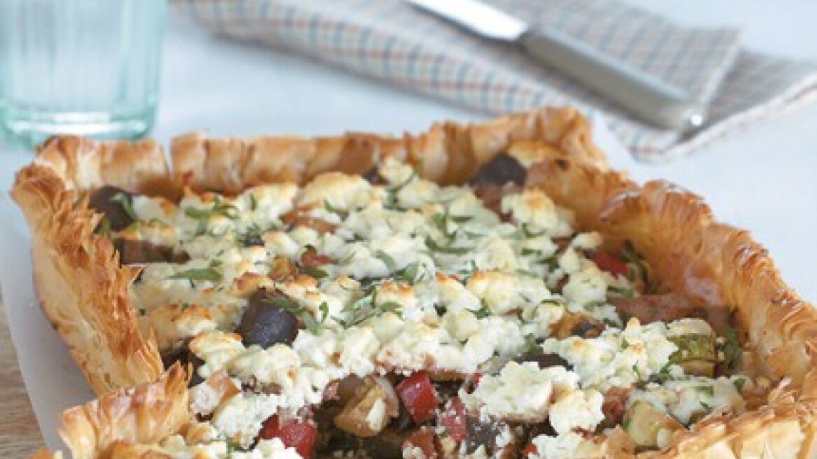 Tάρτα με γέμιση μπριάμ