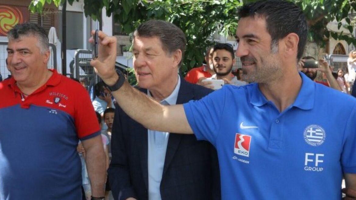 Ηράκλειο: Ρεχάγκελ, Ζαγοράκης και Καραγκούνης σε σχολεία της πόλης