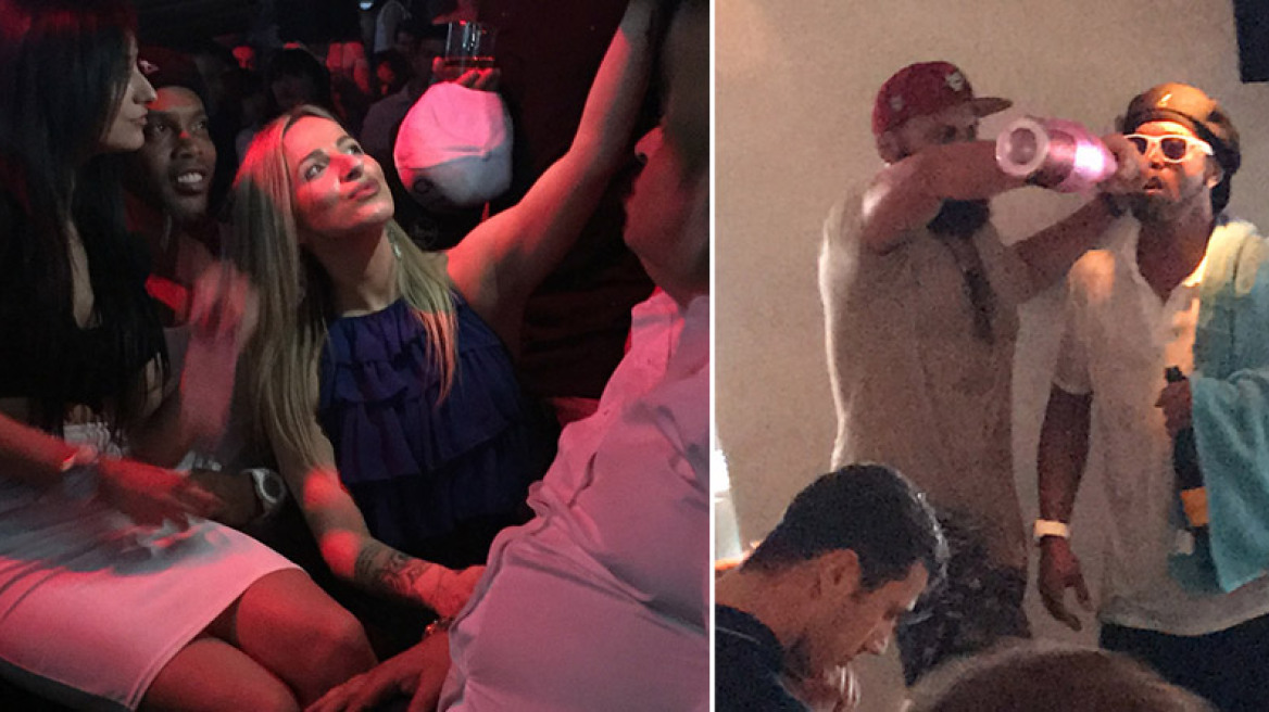 Τα'σπασε ο Ροναλντίνιο σε Ρέμο και Μύκονο