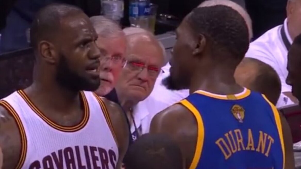 Έντονη λογομαχία Ντουράντ-ΛεΜπρόν! (vid)