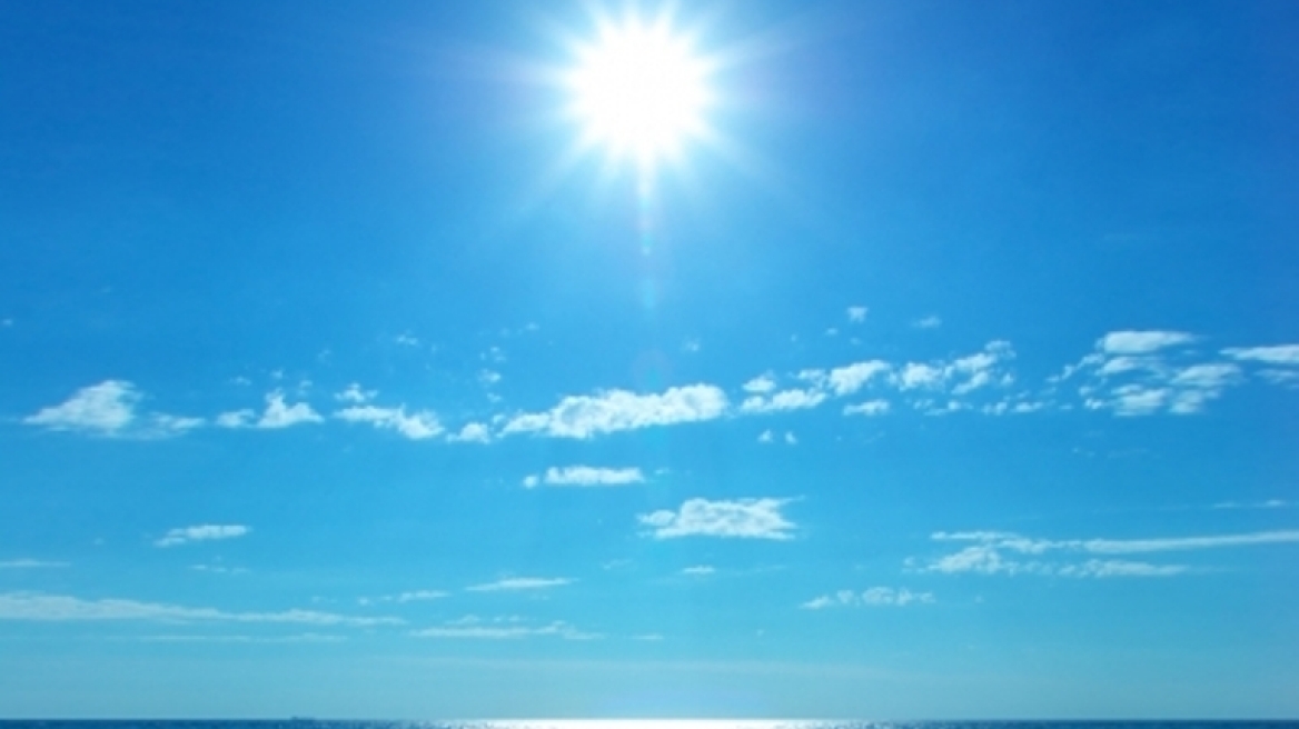 Καλοκαιρινός και σήμερα ο καιρός - Στους 30 βαθμούς η θερμοκρασία