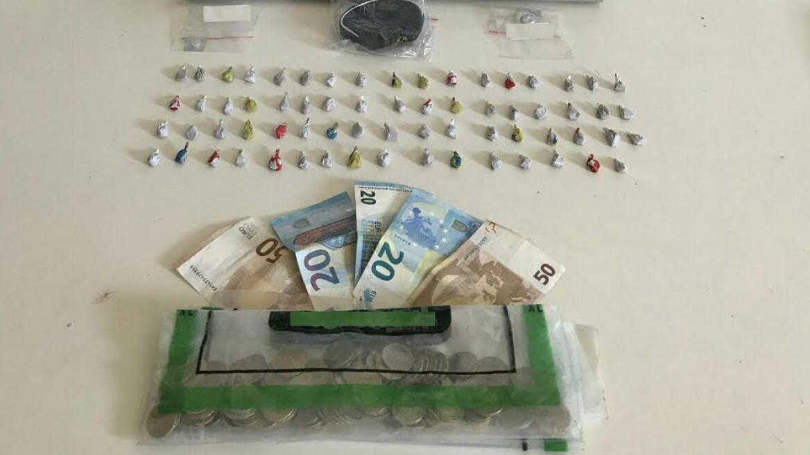 Βέροια: Ζευγάρι έκρυβε την ηρωίνη στον κάδο σκουπιδιών