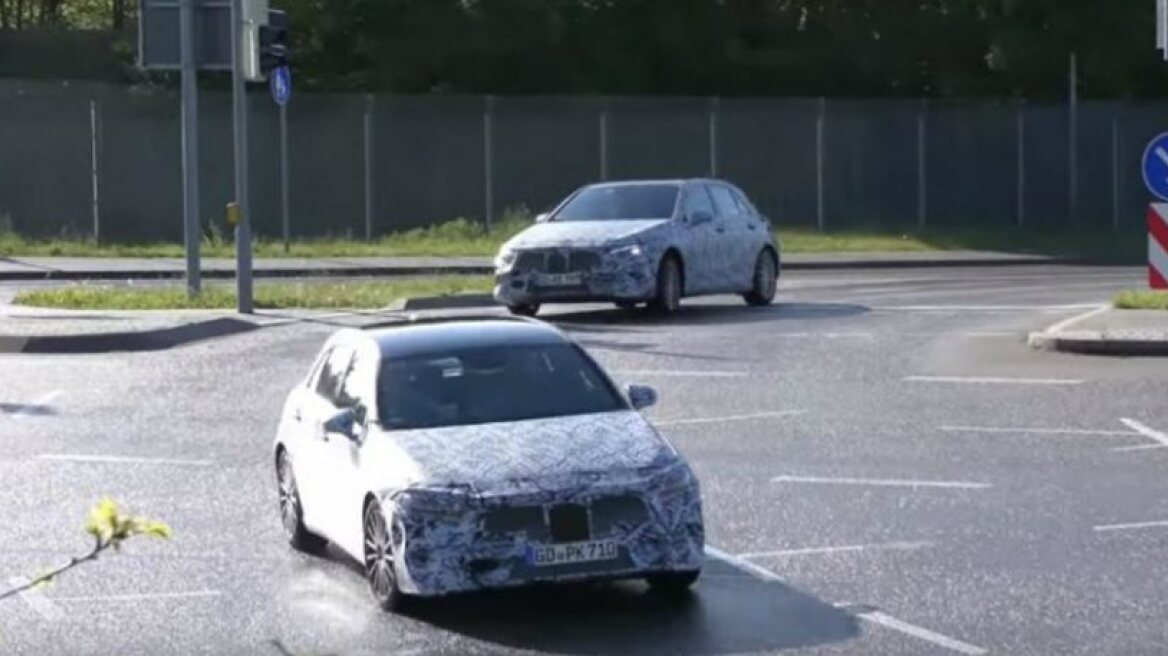 A Mercedes A-class testing video has leaked and here it is! (VIDEO)