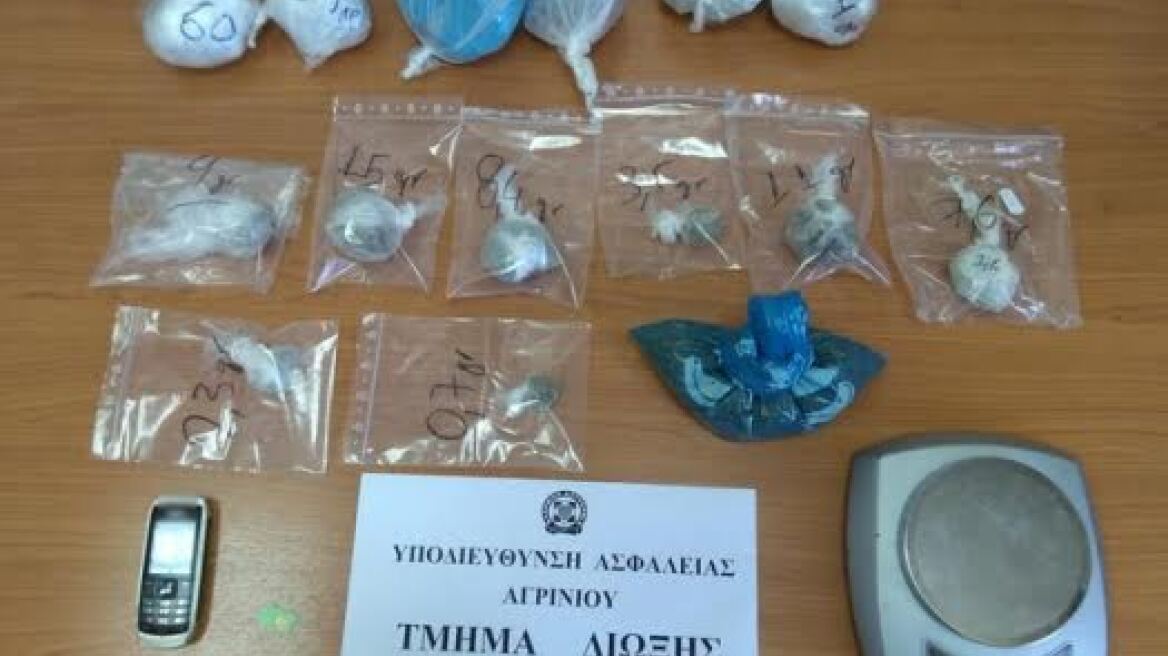 Αγρίνιο: Συνελήφθη 22χρονος με μισό κιλό χασίς