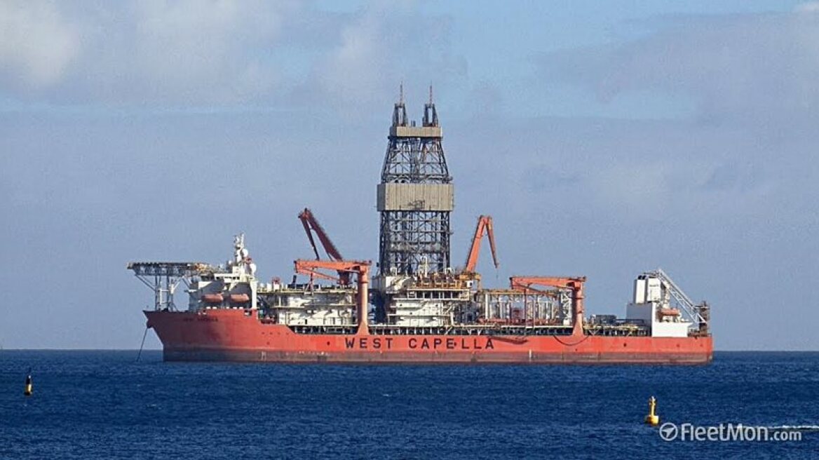 TOTAL-ENI drill ship sails for Cyprus oil exploration