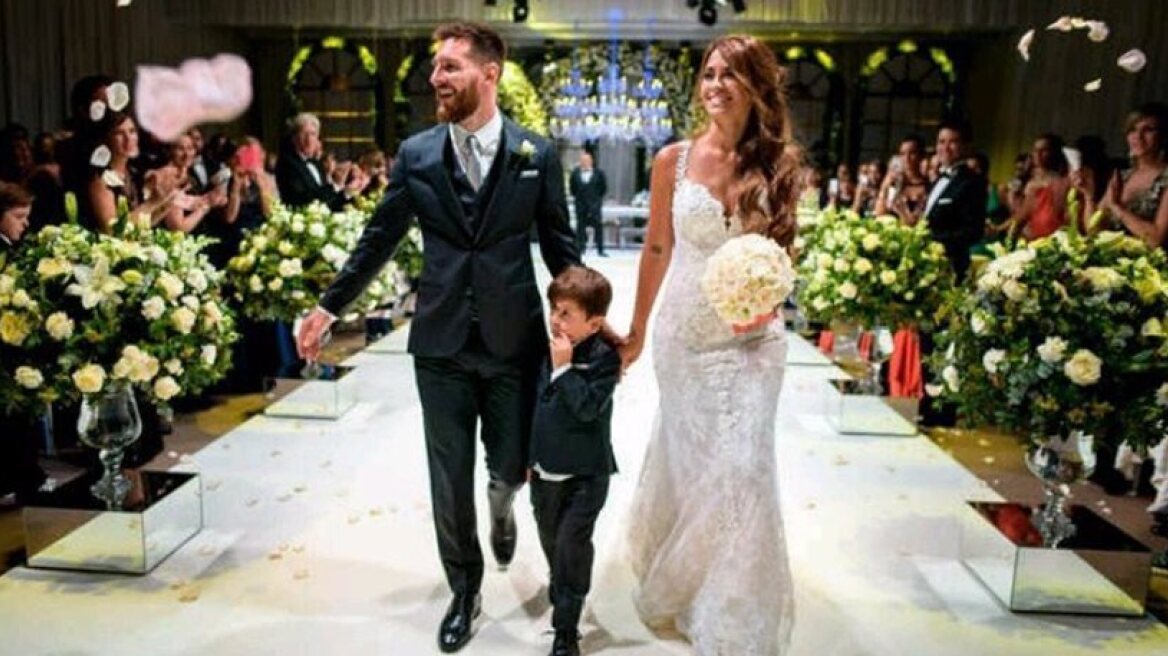 Lionel Messi marries childhood sweetheart (photos-videos)