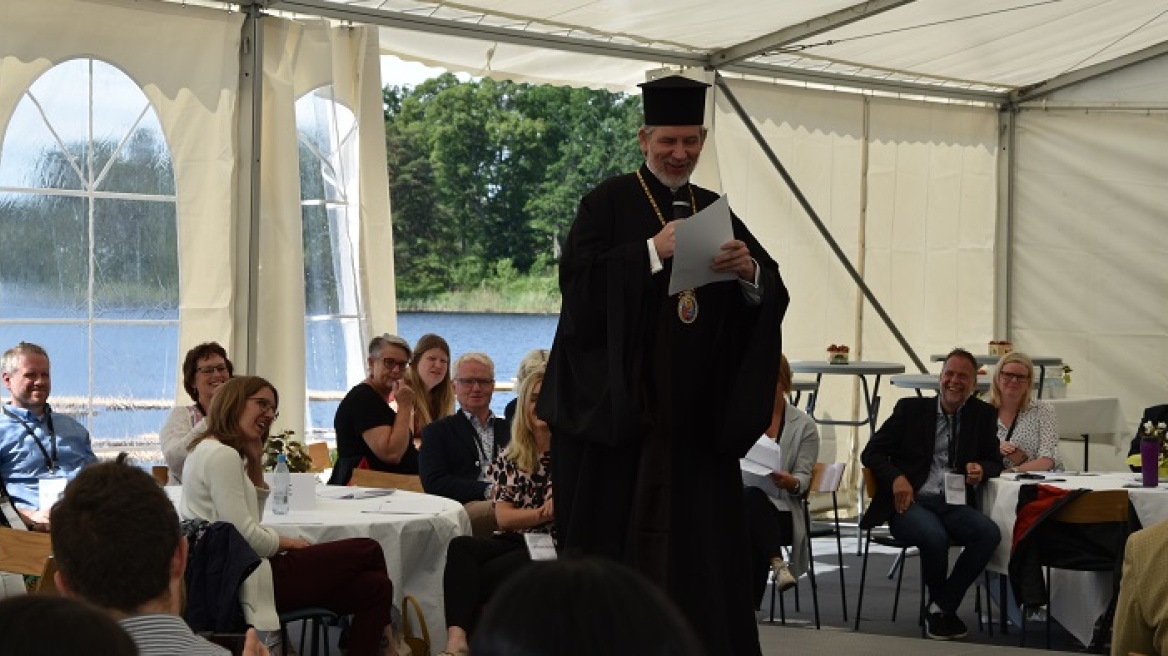 Metropolitan Cleopas of Sweden addresses conference on Asylum and migration