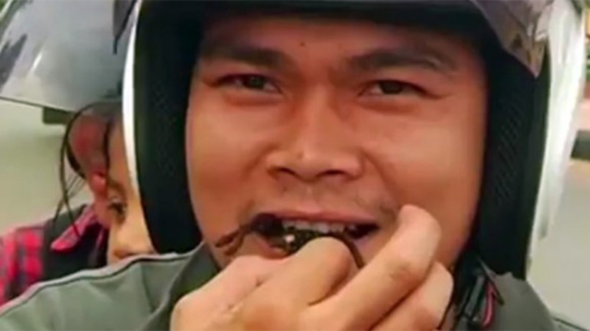 Προσοχή! Δείτε το παρακάτω video μόνο αν δεν έχετε αραχνοφοβία