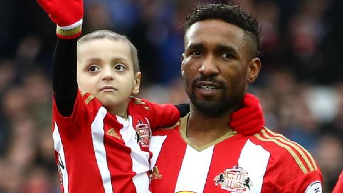 Jermaine Defoe breaks down in tears as he discusses friendship with Bradley Lowery