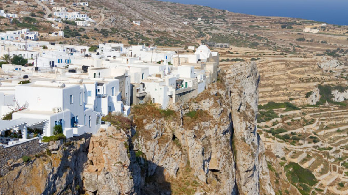 Folegandros: Kastro