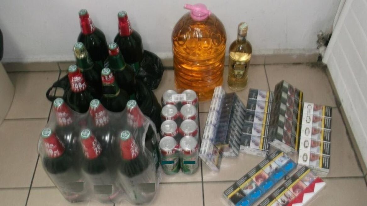 Μπαράζ συλλήψεων για λαθραία είδη στον Προμαχώνα