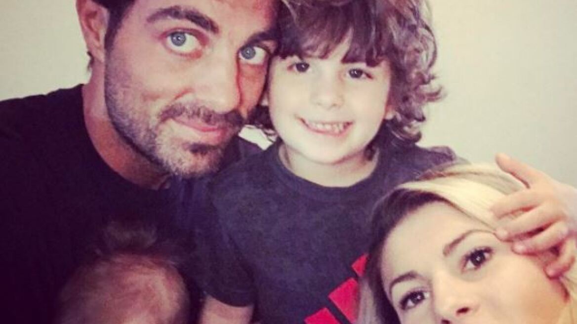 Στέλιος Χανταμπάκης-Όλγα Πηλιάκη: Διακοπές με τα παιδιά τους στον Βόλο