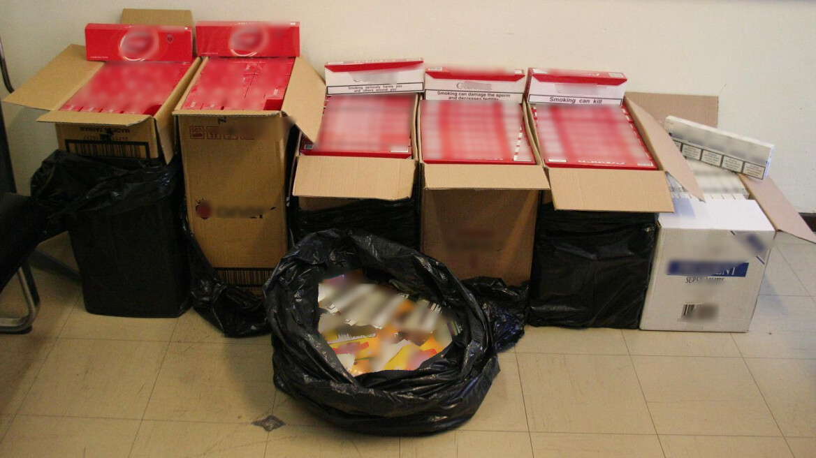 Έκανε διανομές λαθραίων τσιγάρων και καπνού στην Καβάλα