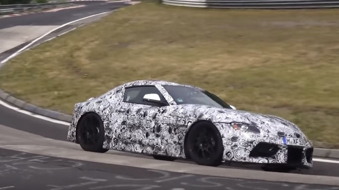 Video: Η νέα Toyota Supra στο Νίρμπουργκρινγκ