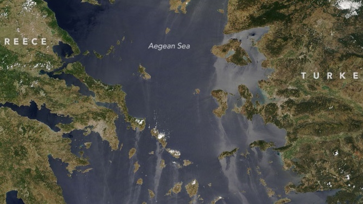 NASA captures “sunlight” phenomenion over Aegean Sea (photo-video)