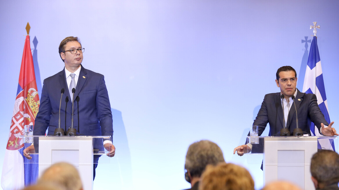 Βούτσιτς: Η Ελλάδα μπορεί να υπολογίζει στη βοήθεια της Σερβίας