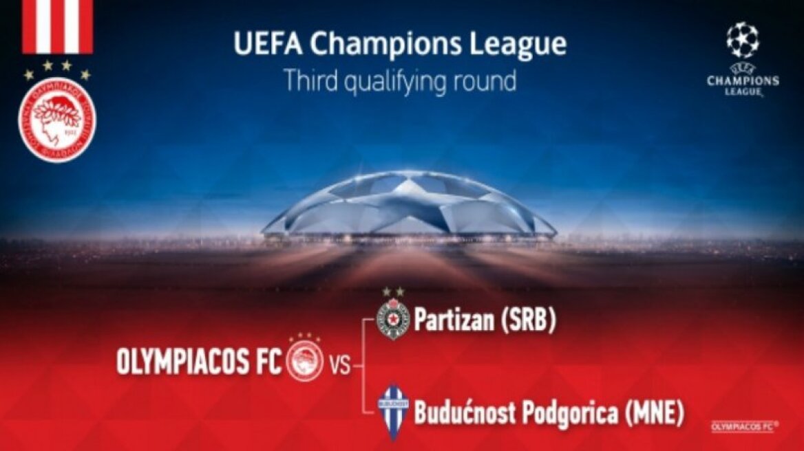 Η UEFA στα... κόκκινα για τις αναμετρήσεις Ολυμπιακός-Παρτίζαν!