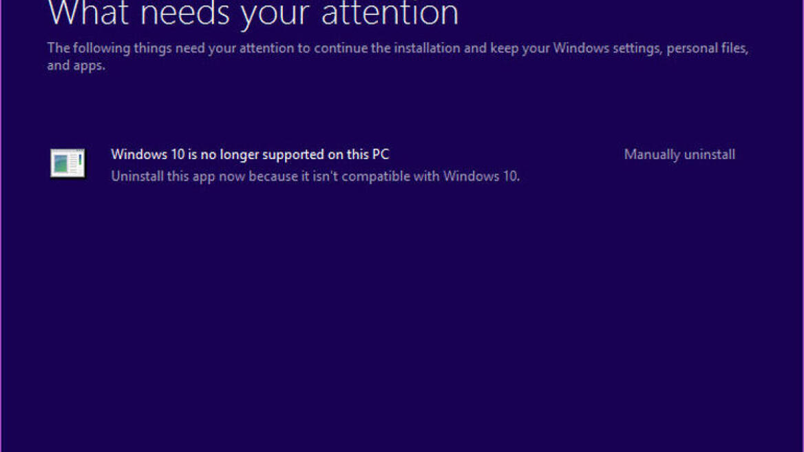 Microsoft cuts off Windows 10 support early for some PCs