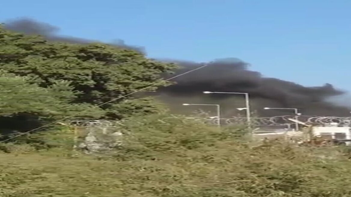 Breaking News: Refugees revolt at Lesvos reception centre