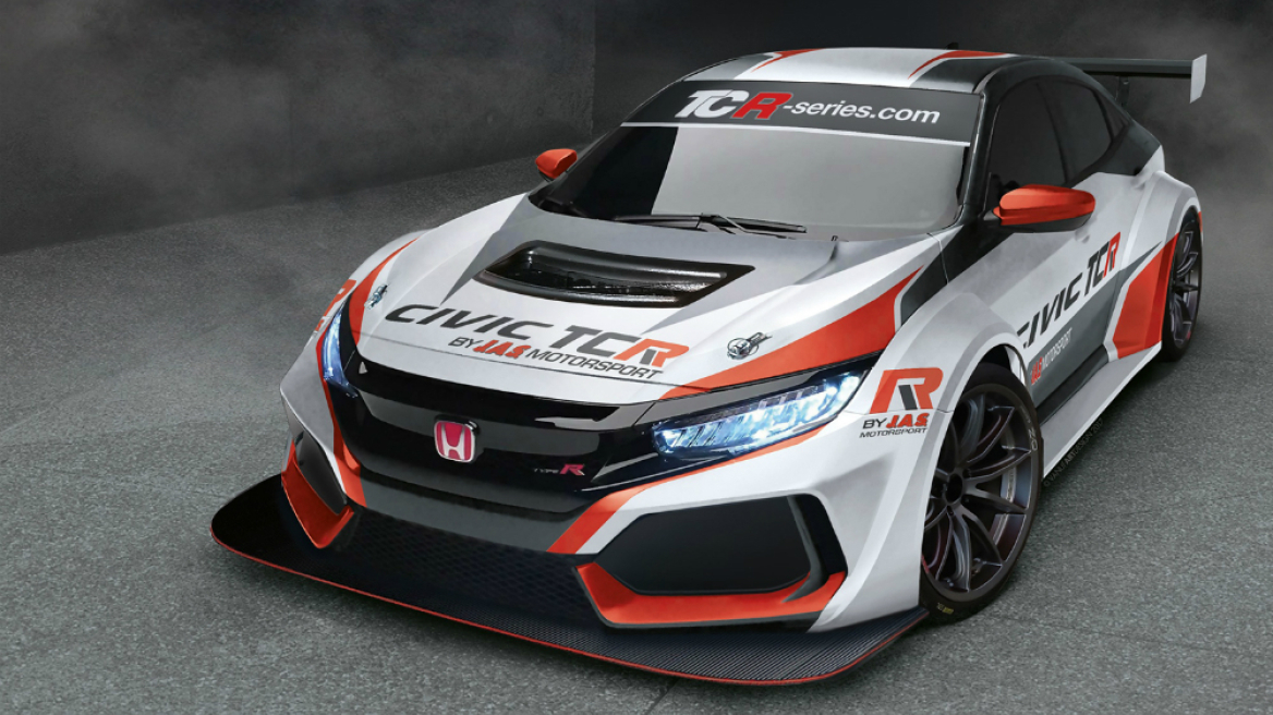 Αυτό είναι το αγωνιστικό Honda Civic Type R