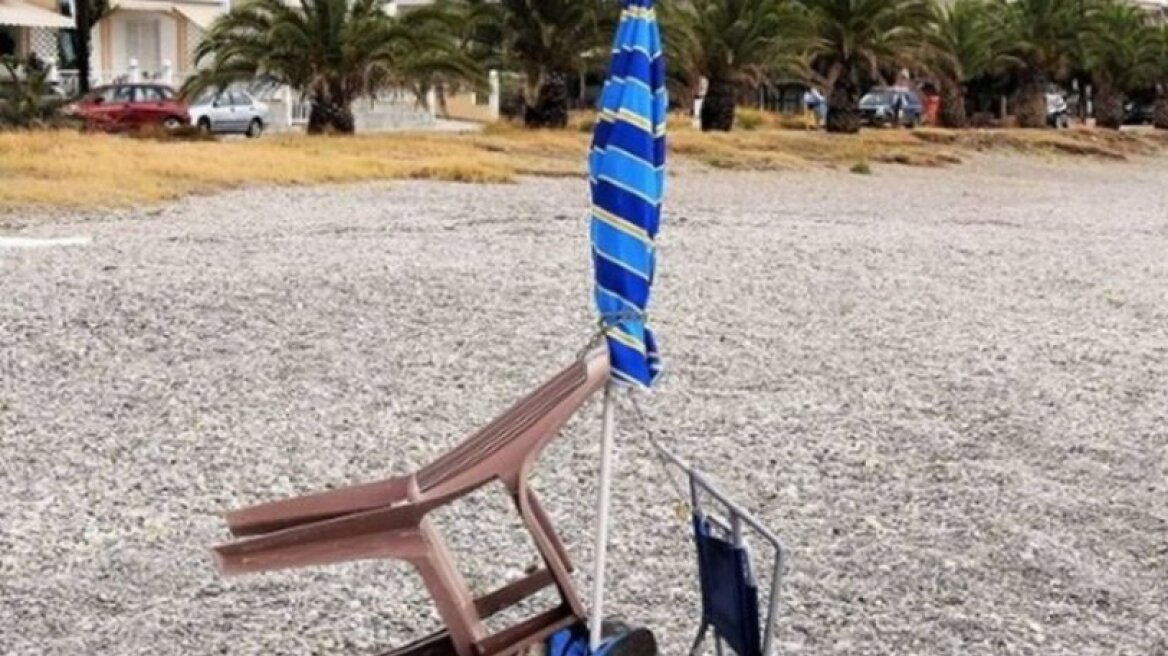 Eξοργιστική πατέντα για καβάτζα σε ελληνική παραλία (pics)