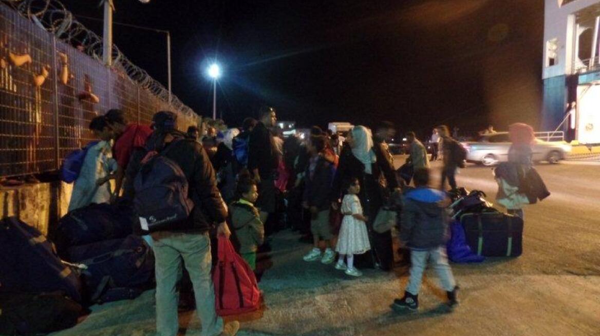 Χίος: 2.223 πρόσφυγες έφυγαν προς την ενδοχώρα από τον Ιανουάριο