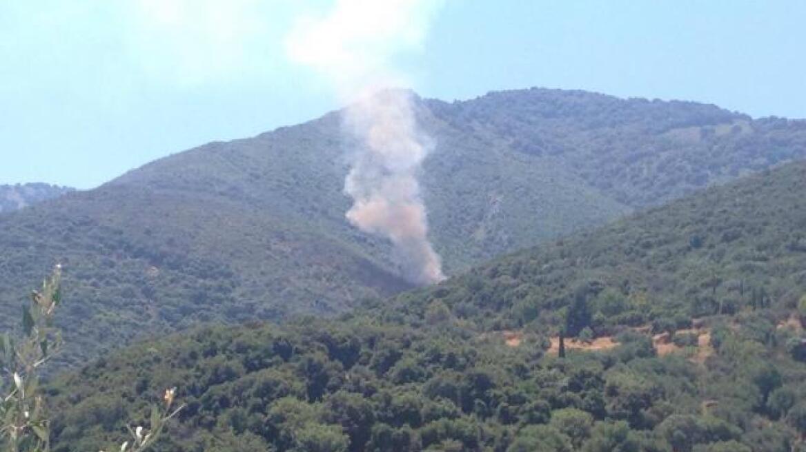 Πυρκαγιά έξω από την Κυπαρισσία