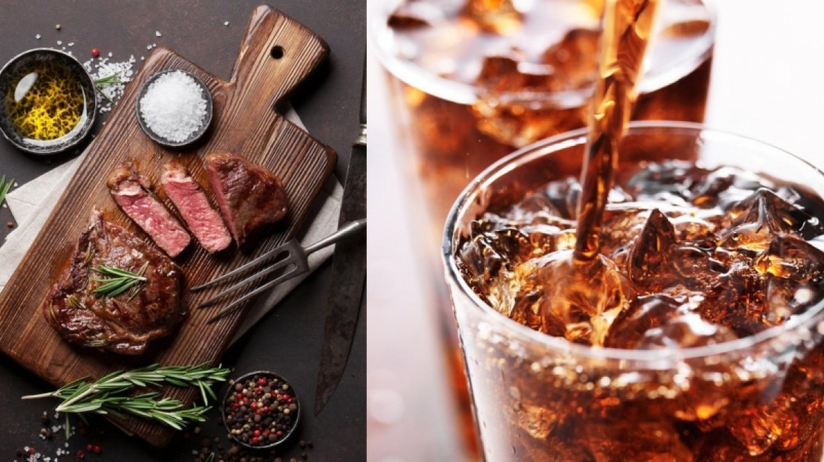 Γιατί δεν πρέπει να συνοδεύουμε το κρέας με αναψυκτικά