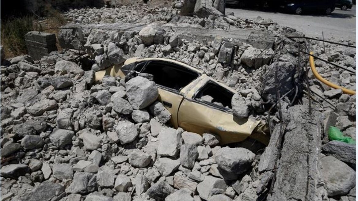 Kos land shifts 4cm after powerful earthquake