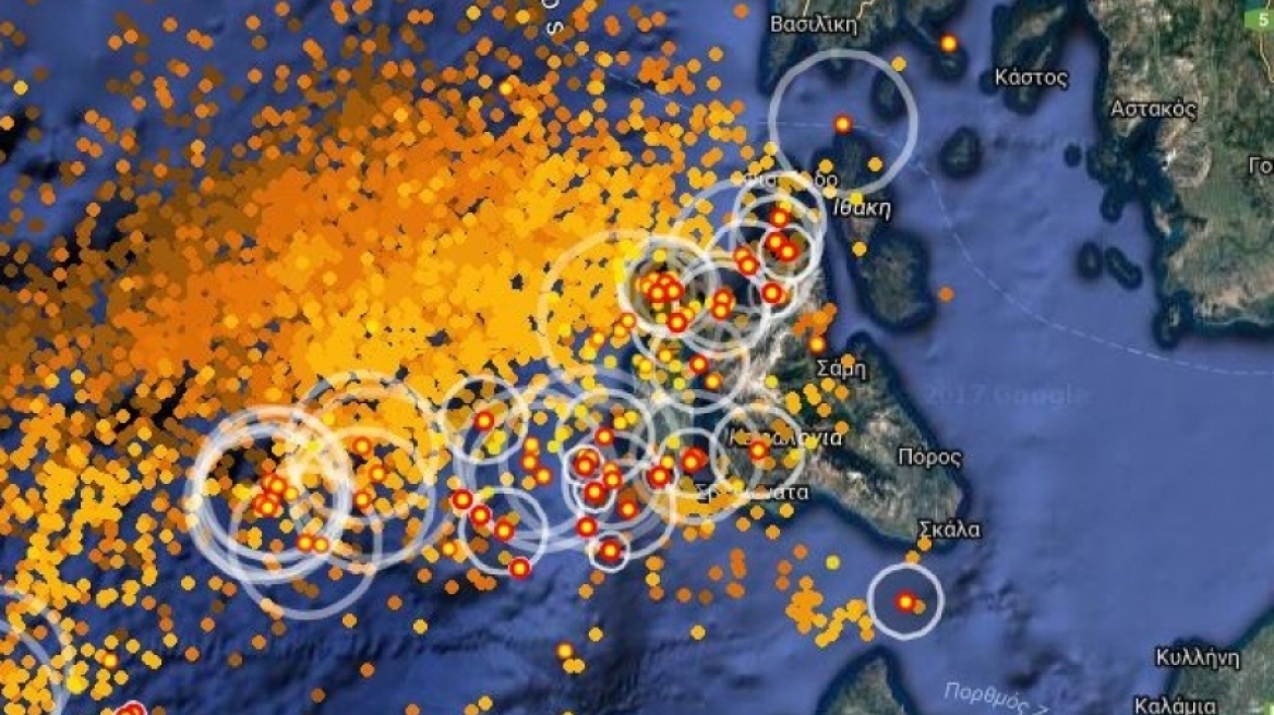 Βρέχει καταρρακτωδώς στην Κεφαλονιά - Διακοπή της ηλεκτροδότησης σε πολλές περιοχές