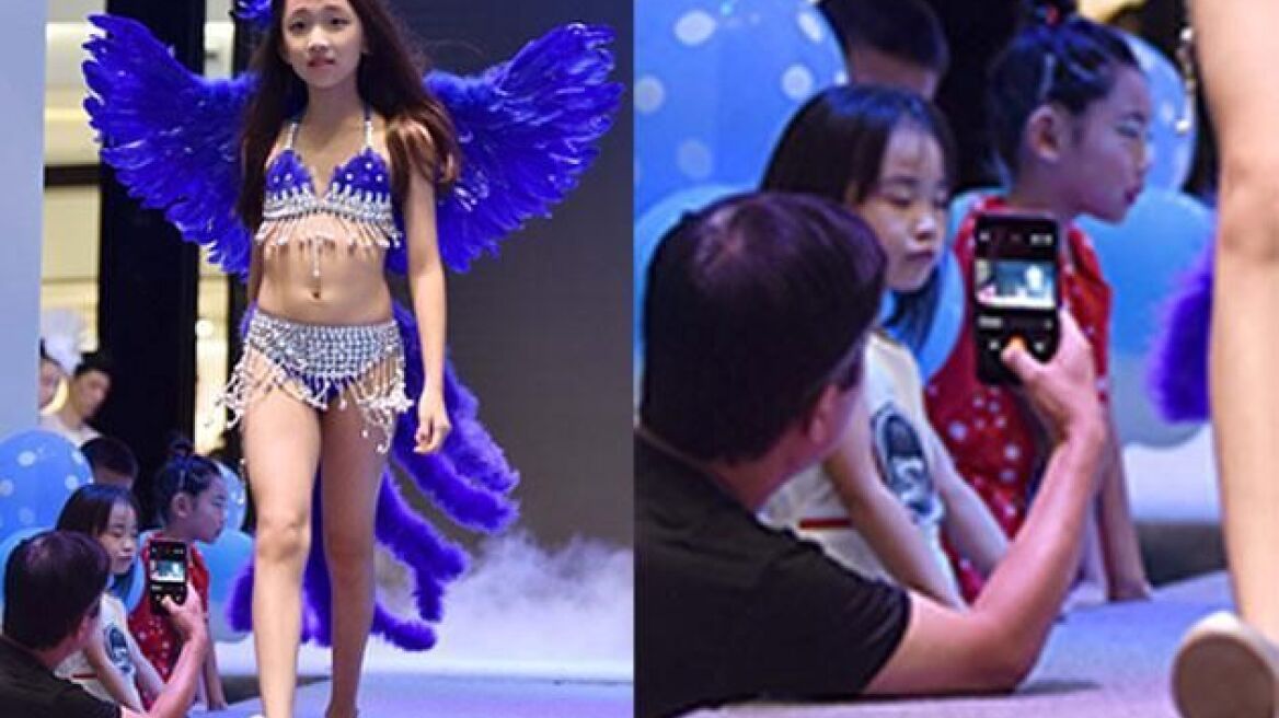 OUTRAGE! Little girls model lingerie in “Victoria’s Secret”-style show! (PHOTOS)