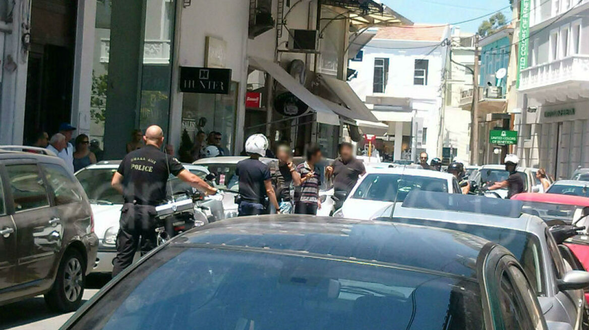 «Αρένα» το κέντρο των Χανίων -  Άγριο ξύλο μεταξύ Ελλήνων και Ρωσοπόντιων