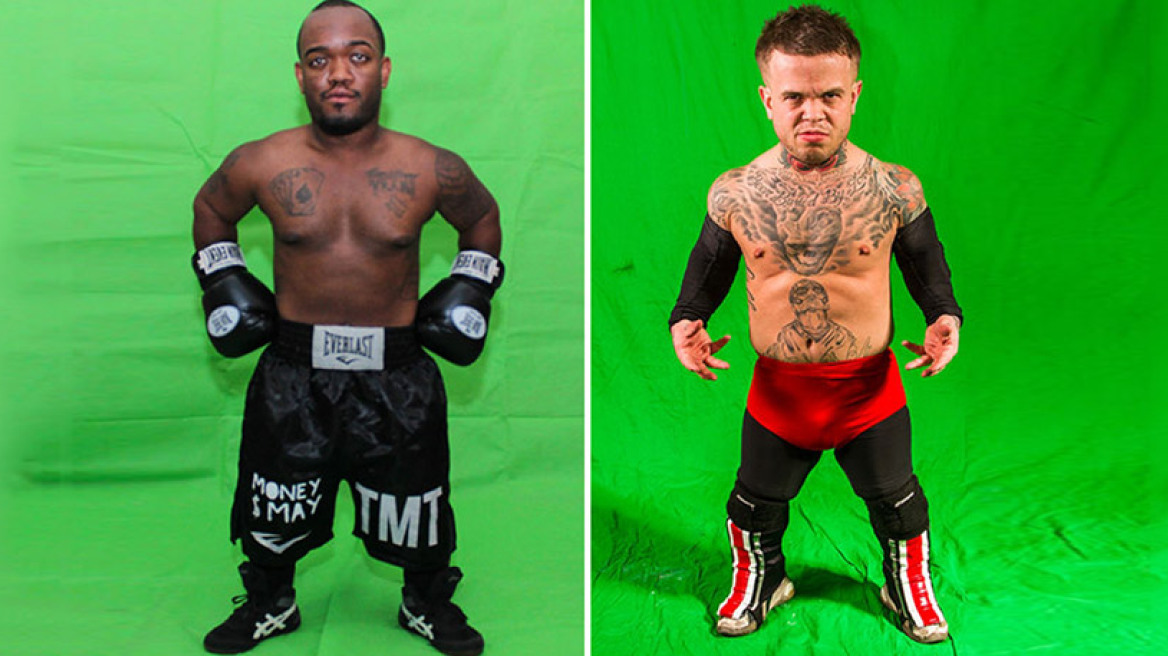  Mini McGregor εναντίον… mini Mayweather