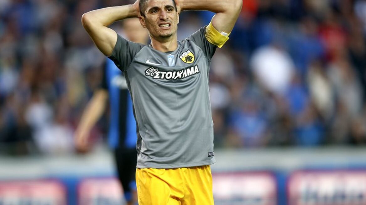 AEK Athens have the upper hand after draw in Belgium against Club Bruges